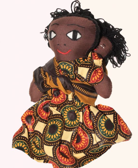 cotton-doll-with-baby-medium