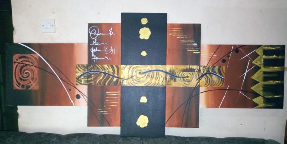 5Series on canvas Decor Painting wall Hanging