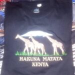 Hakuna matata black t-shirt 2