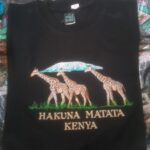 Hakuna matata black t-shirt