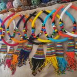 Dovetailed choker necklace singles