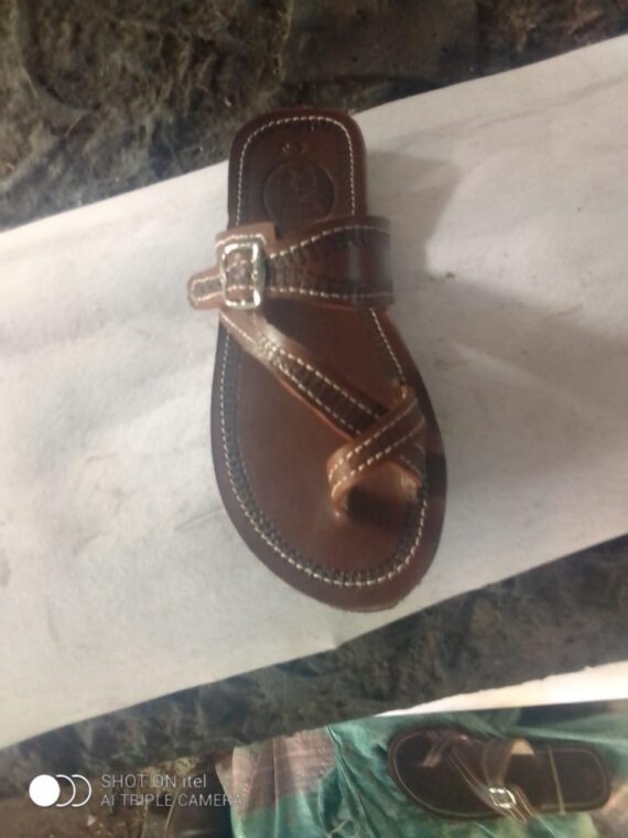 Male Leather sandals 5
