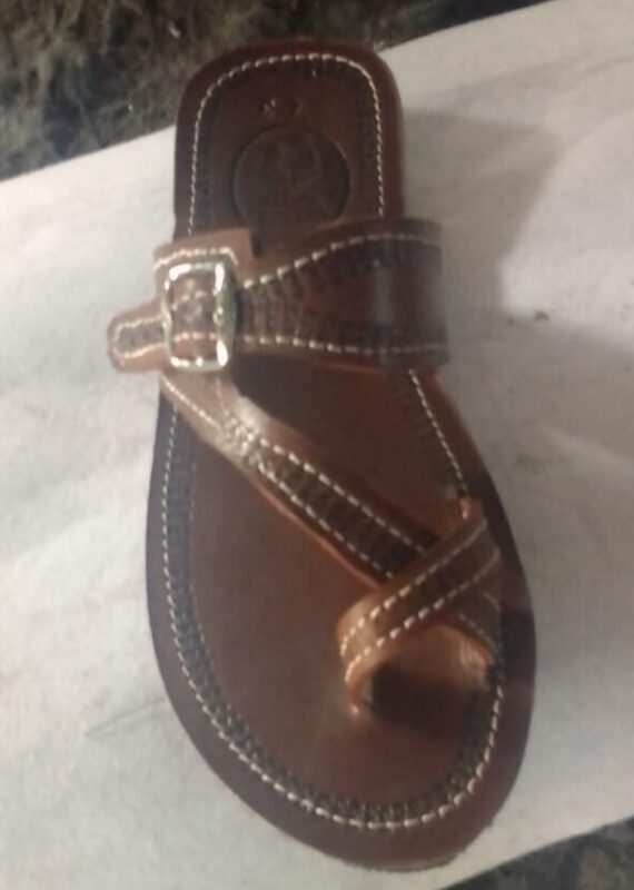 Male Leather sandals 5