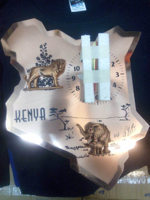COPPER WALL CLOCK MEDIUM