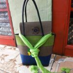 MADAGASCAR BAG SET WITH CLUTCH PURSE AND SCARF