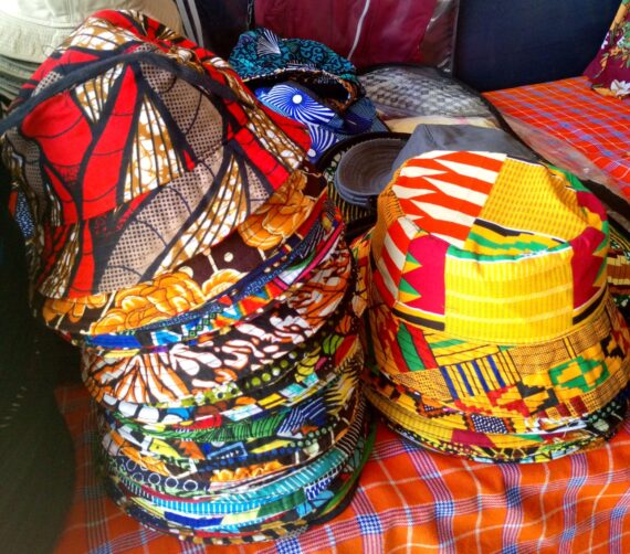 Kitenge huts