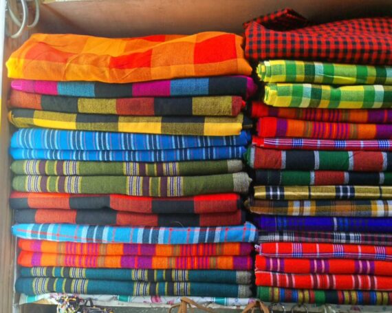Masai blankets