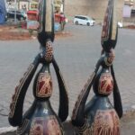 Decorated Gourd interconected to design