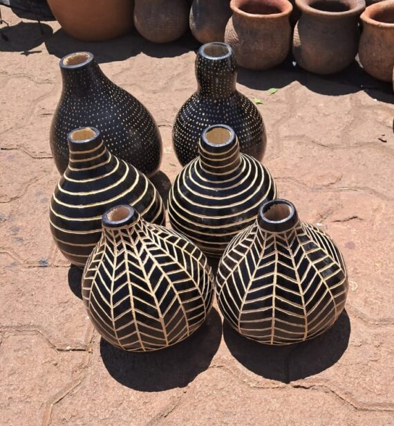 Etched gourd small