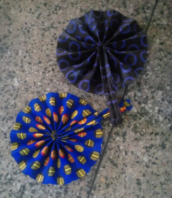 Handmade Ankara Fans