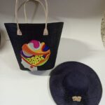 Madagascar Handwoven bag with a Hat