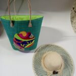 Madagascar Handwoven bag with a Hat (8)