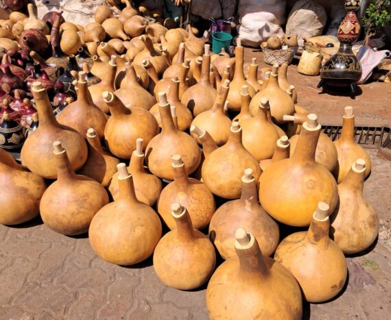 Plain original gourds large for milk,water or porridge