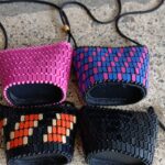 College cross body wooden bead sling bag (2)