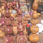 FOUR STUCK GOURD VASE LARGE SIZE (3)